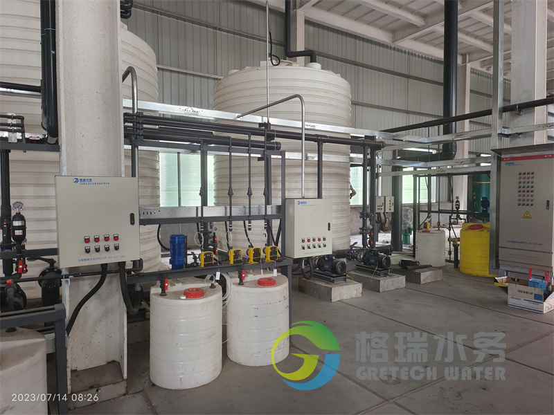 山西化工企業(yè)廢水回用處理項目2*50t/h脫鹽水處理