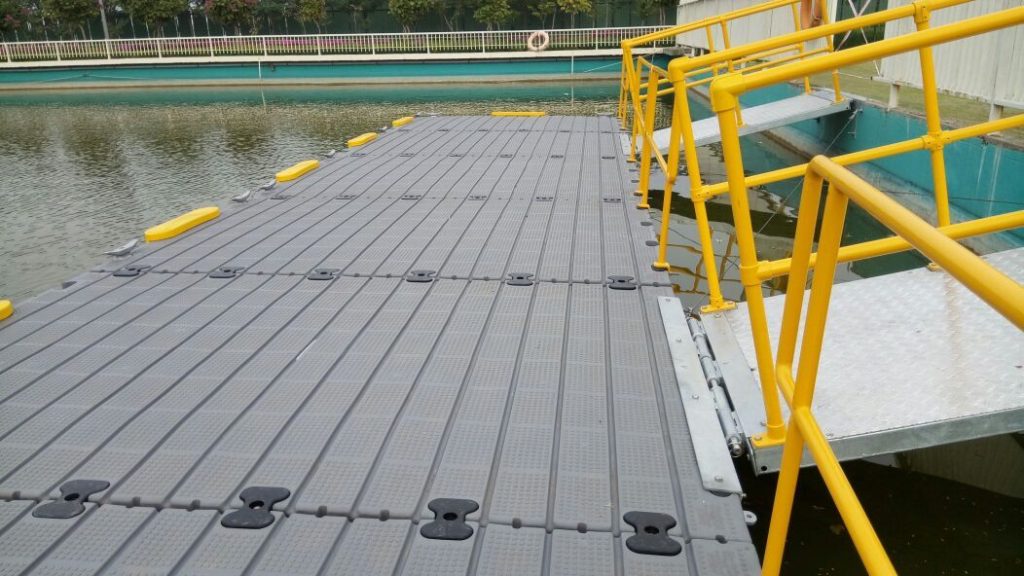 plastic floating dock 